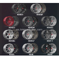 5 ruedas forjadas de aleación de aluminio de semental para autos de carreras